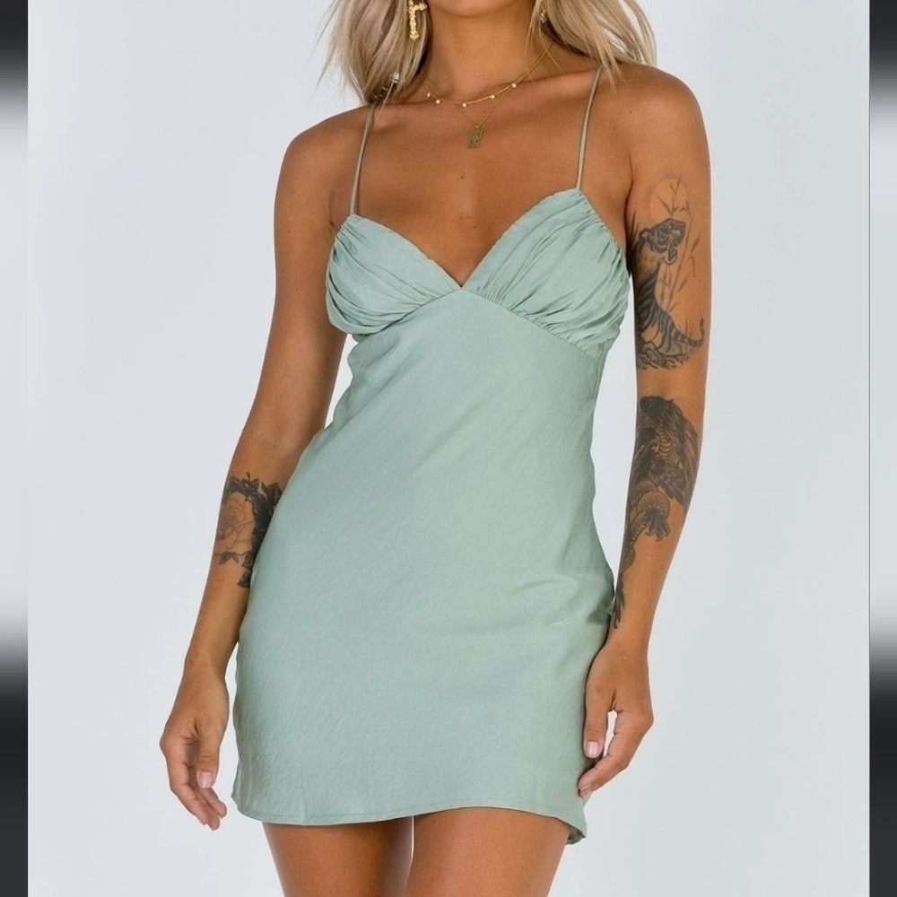 Princess Polly satin sexy mini dress